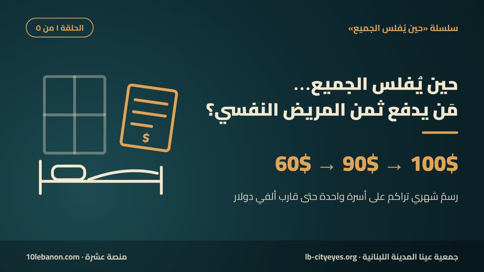 حين يُفلس الجميع… مَن يدفع ثمن المريض النفسي؟